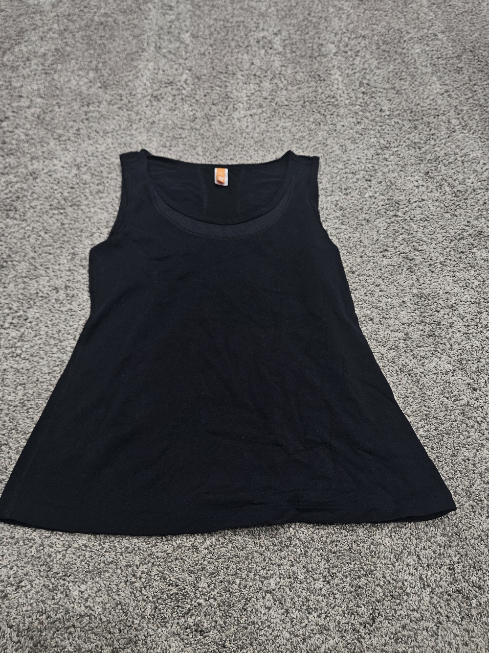 Lucy Black Scoop Neck Tank Top